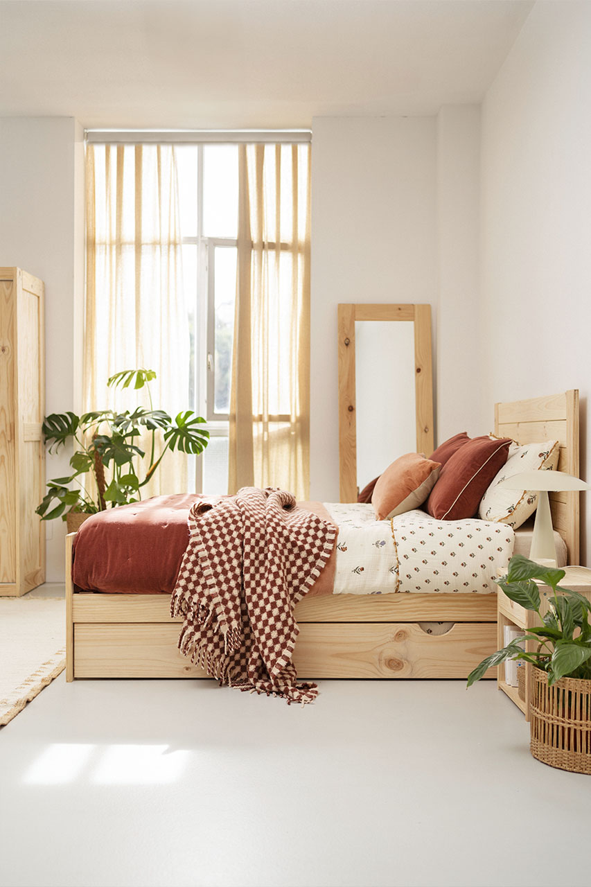 Imagen de ambiente 1 para:Cama doble de 140 cm con nido de 80 o 90 cm